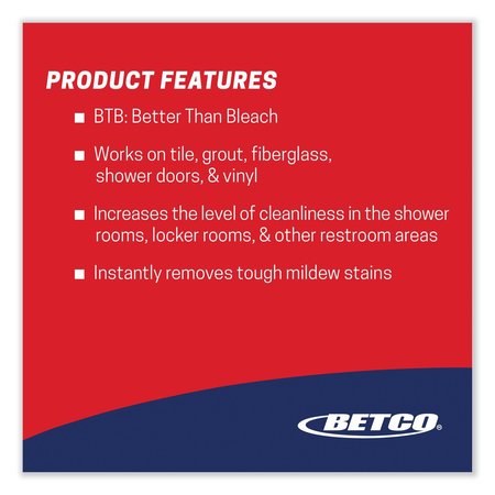 Betco Liquid 32 oz Cleaners & Detergents, Spray Bottle, 12 PK 3211200